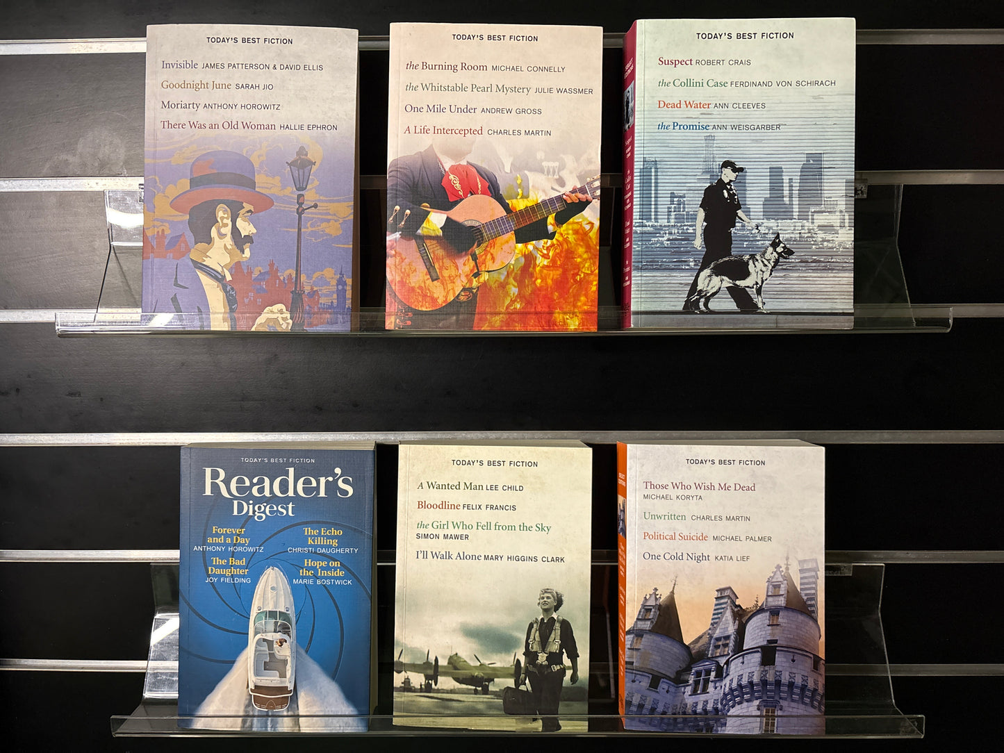 READER'S DIGEST 'Select Editions' 4-in-1 Condensed Stories Bundle of 6 (Min. good condition)