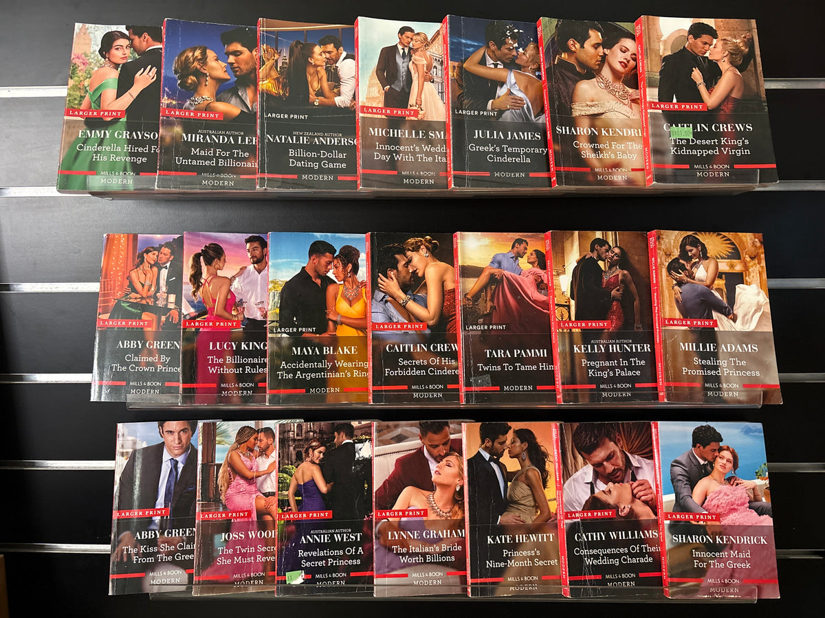 MILLS + BOON Modern Assorted Standalone Titles Bundle of 21 (Min. good condition)