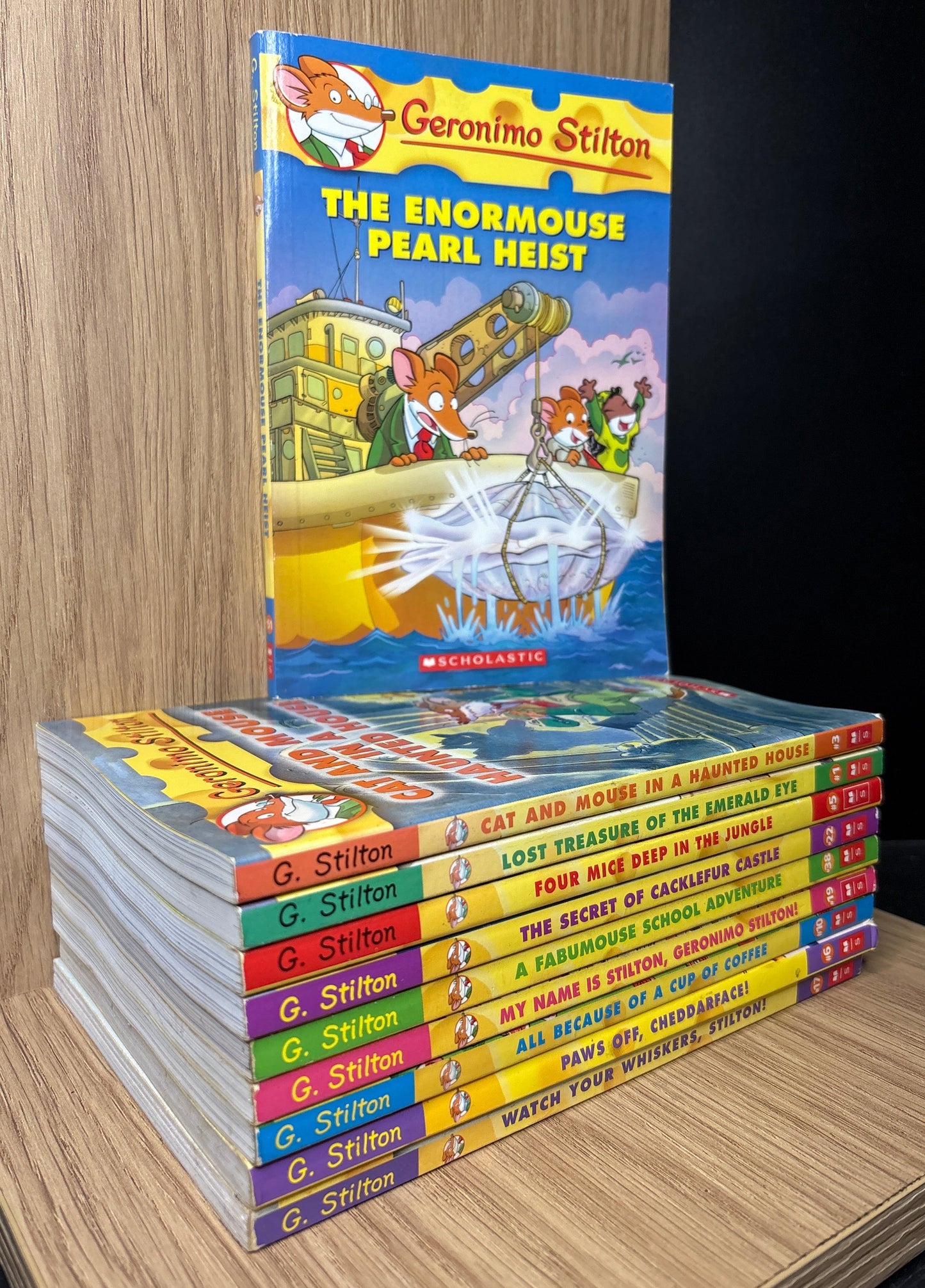 GERONIMO STILTON Assorted Titles Bundle of 10 (Min. good condition)