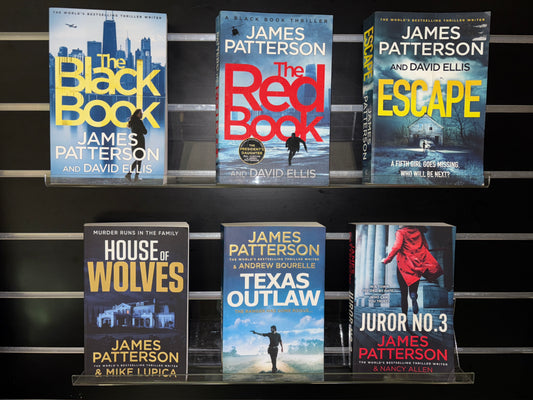 PATTERSON, James - Bundle of 6 - Assorted Titles (Min good condition)