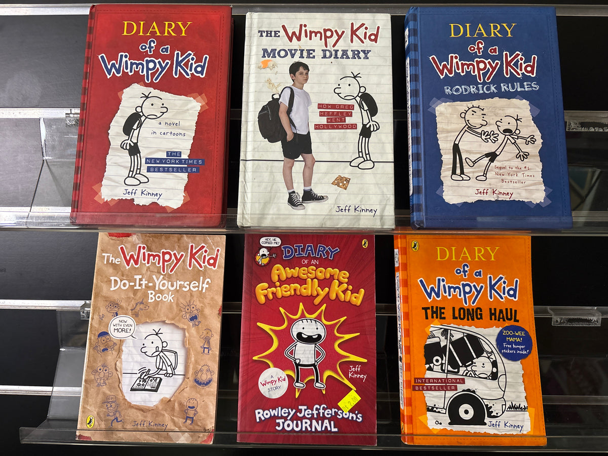 KINNEY, Jeff 'Diary of a Wimpy Kid' Assorted Standalone Titles Bundle of 6 (Min. fair condition)