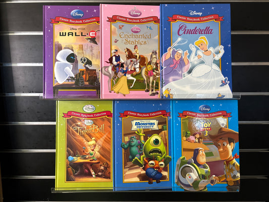 DISNEY Classic Storybooks - Bundle of 6 - Assorted Stories (Min. very good condition)