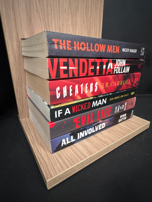 SELECTED True Crime - Bundle of 6 - Assorted Authors (Min. fair condition)