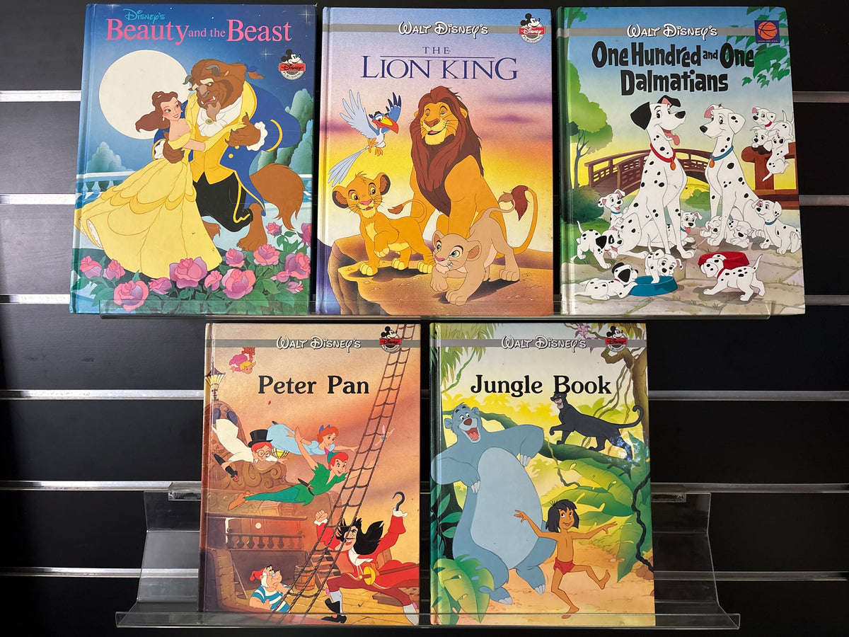 WALT DISNEY KID'S CLASSICS Assorted Standalone Titles Bundle of 5 (Min. fair condition)