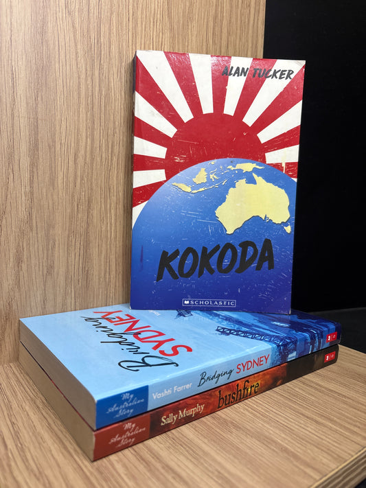 AUSTRALIAN HISTORY Scholastic Readers Assorted Standalone Titles Bundle of 3 (Min. fair condition)