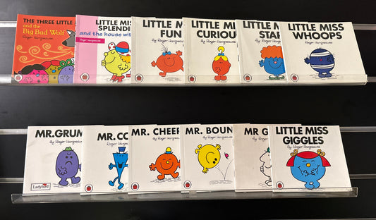 HARGREAVES, Roger 'Mr Men' & 'Little Miss' Series - Bundle of 12 Assorted Titles (Min. fair condition)