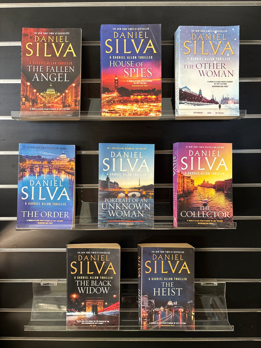 SILVA, Daniel - Bundle of 8 -Standalone Titles in Gabriel Allon Series (min. fair condition)