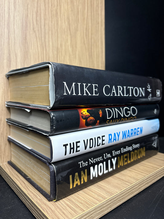 AUSTRALIAN TV PERSONALITIES Assorted Standalone Titles Bundle of 4 (Min. fair condition)