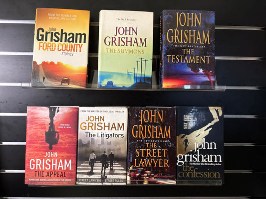 GRISHAM, John - Bundle of 7 - Assorted Standalone Titles (Min. good condition)