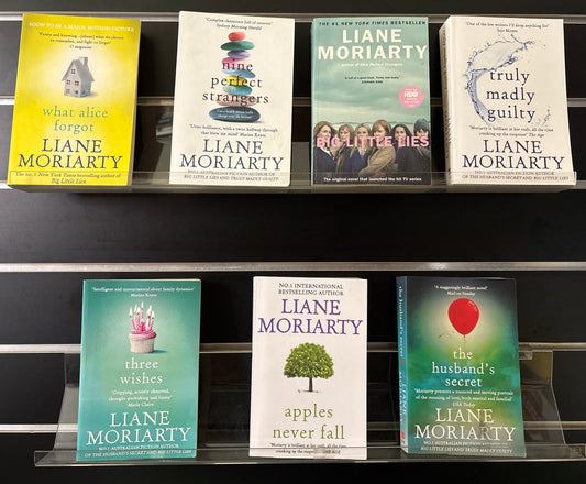 MORIARTY, Liane - Bundle of 7 Standalone Titles (Min. fair condition)