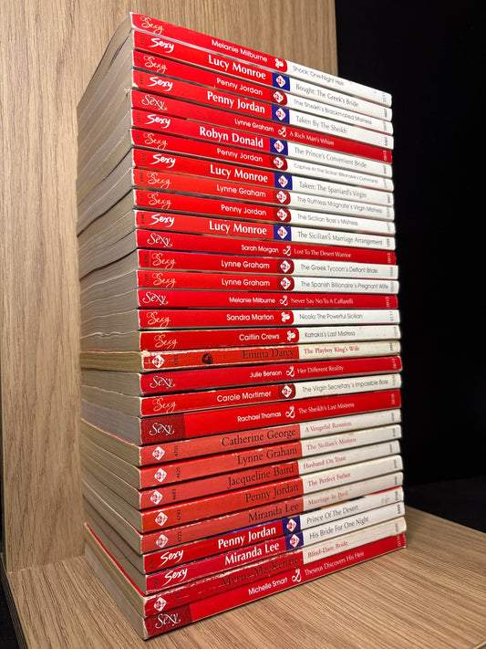 MILLS + BOON 1 story- Sexy Series Assorted Standalone Titles Bundle of 30 (Min. good condition)