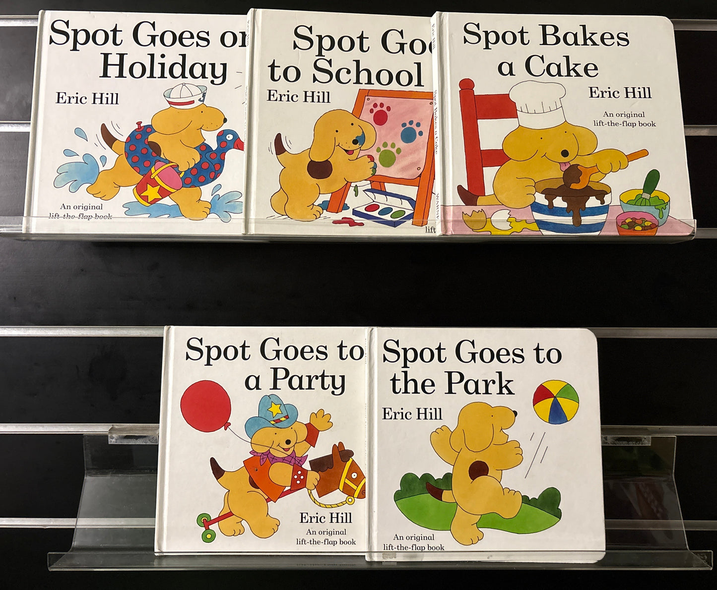 HILL, Eric 'Spot'  Assorted Life The Flap Titles Bundle of 5 (Min. fair condition)