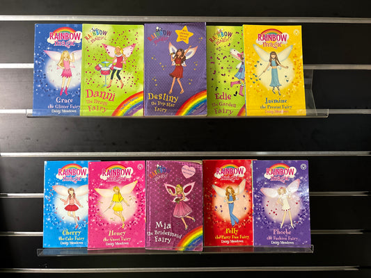 MEADOWS, Daisy - Bundle of 10 Rainbow Magic Fairies Titles (Min. good condition)