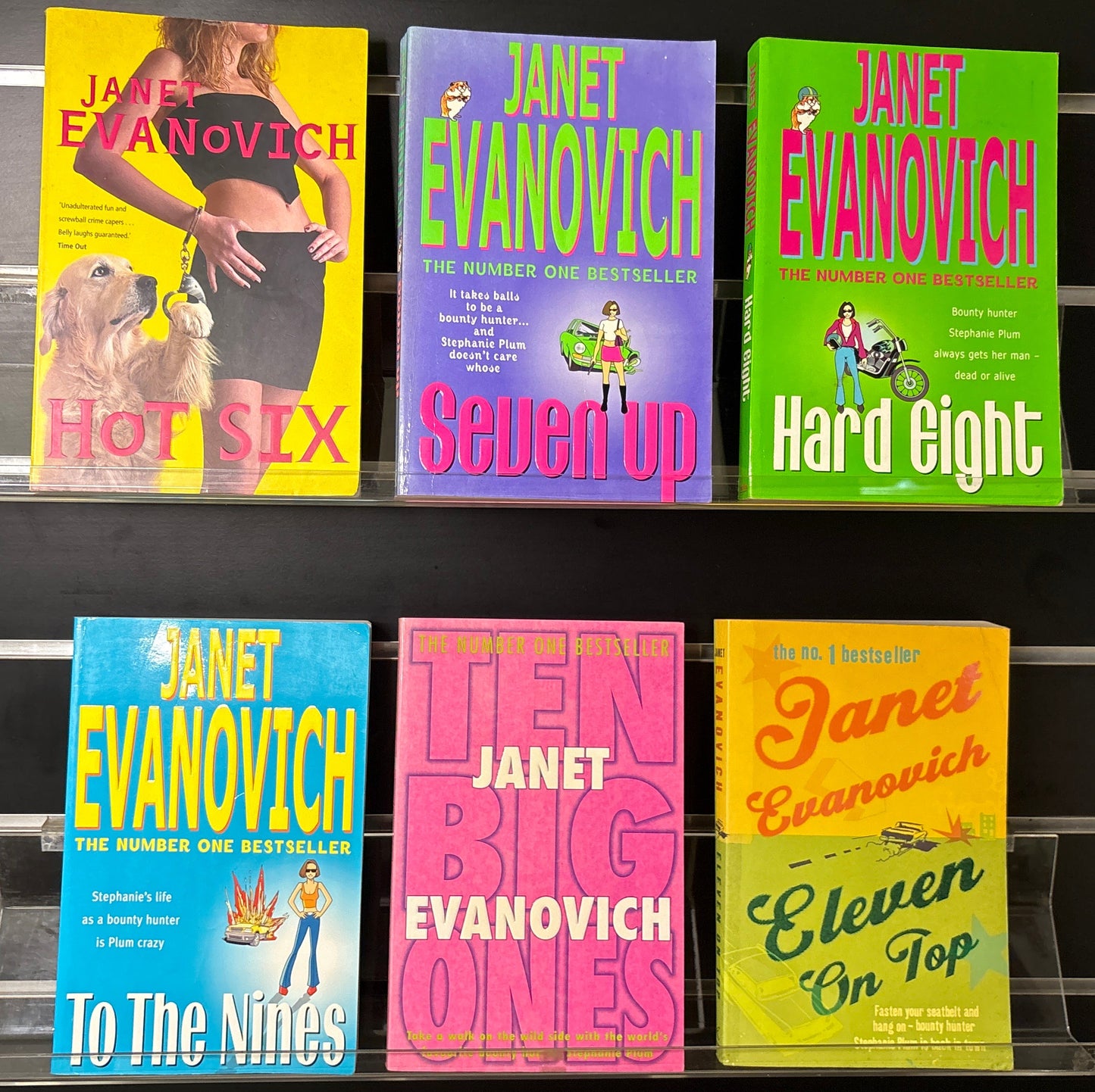 EVANOVICH, Janet 'Stephanie Plum' Series #6 - 11  Bundle of 6 (Min. good condition)
