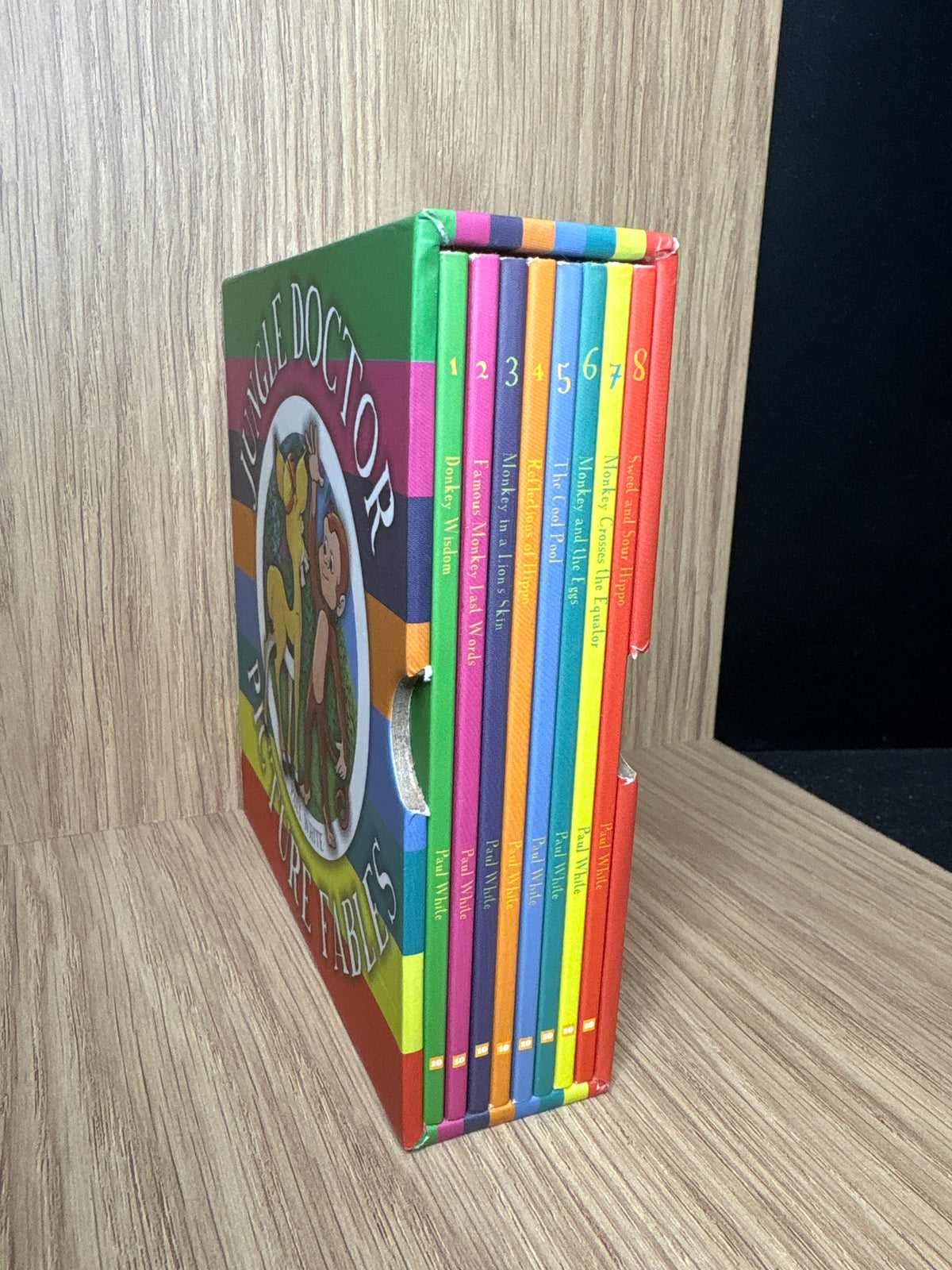 JUNGLE DOCTOR PICTURE FABLE Box Set Titles #1-8 Bundle of 8 (Min. very good condition)