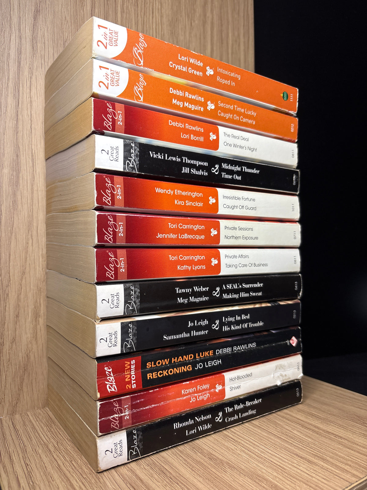 MILLS + BOON 2 story- Blaze Series Assorted Standalone Titles Bundle of 12 (Min. good condition)