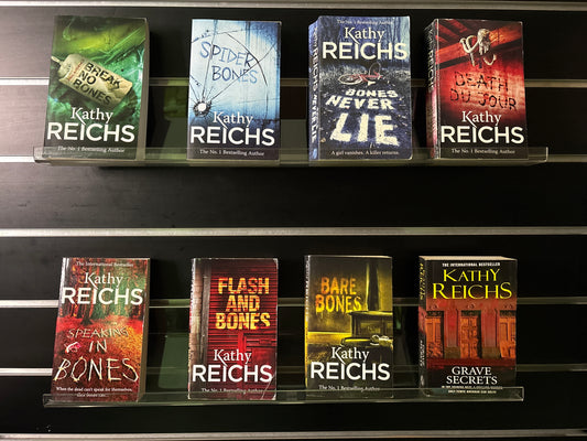 REICHS, Kathy - Bundle of 8 - Assorted Titles in Temperance Brennan (Bones) Series (Min. good condition)