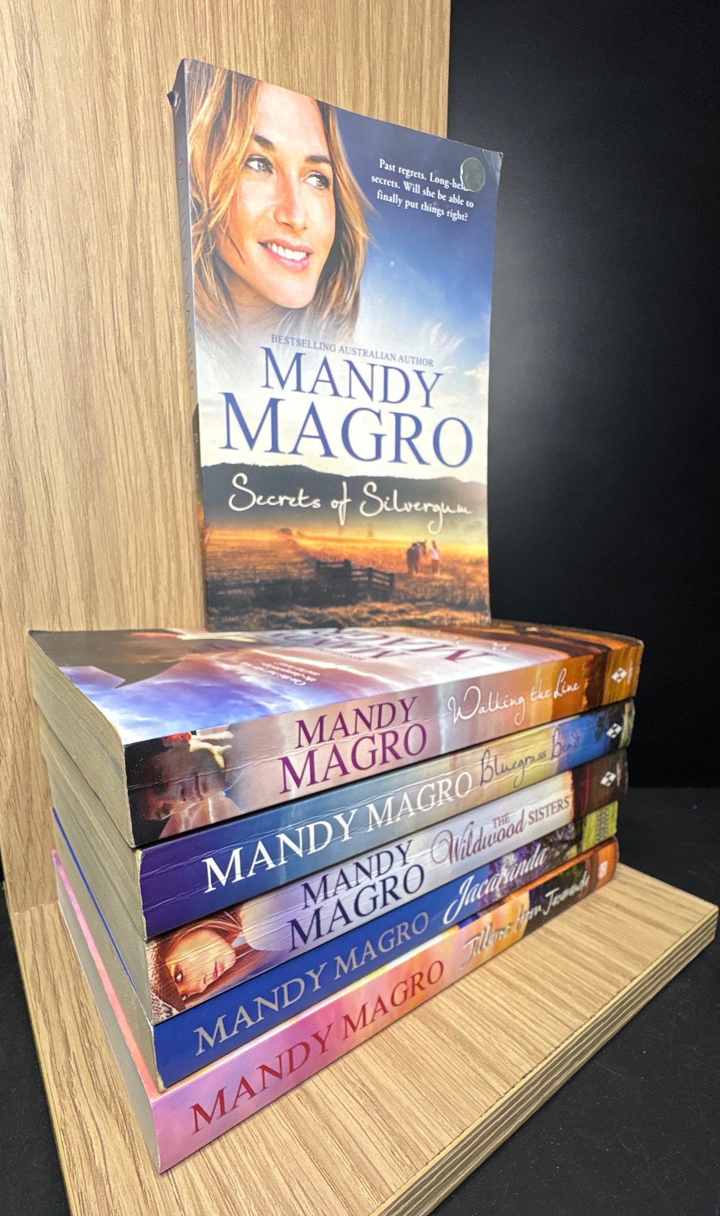 MAGRO, Mandy Standalone Titles and 2 Titles in Jacaranda Series Bundle of 6 (Min. fair condition)
