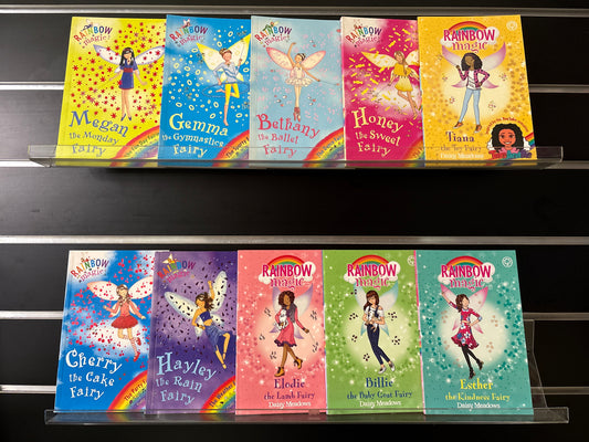 MEADOWS, Daisy 'Rainbow Magic Fairies' Assorted Titles Bundle of 10 (Min. fair condition)
