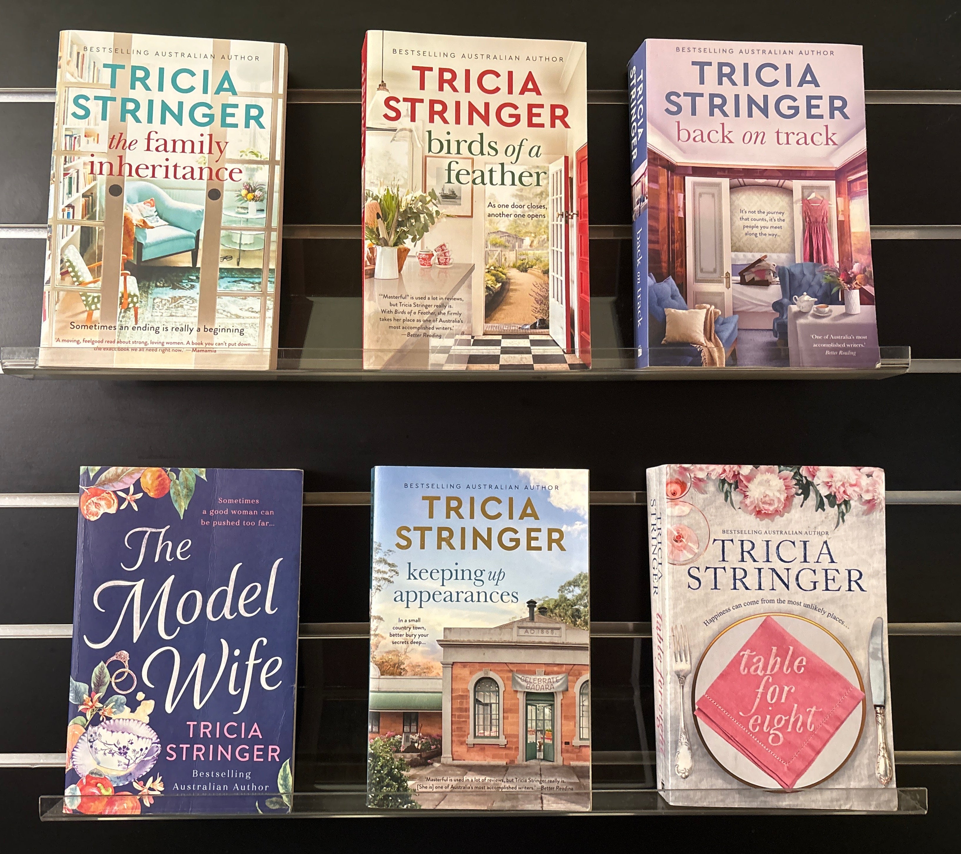 STRINGER, Tricia Assorted Titles Bundle of 6 (Min. fair condition ...