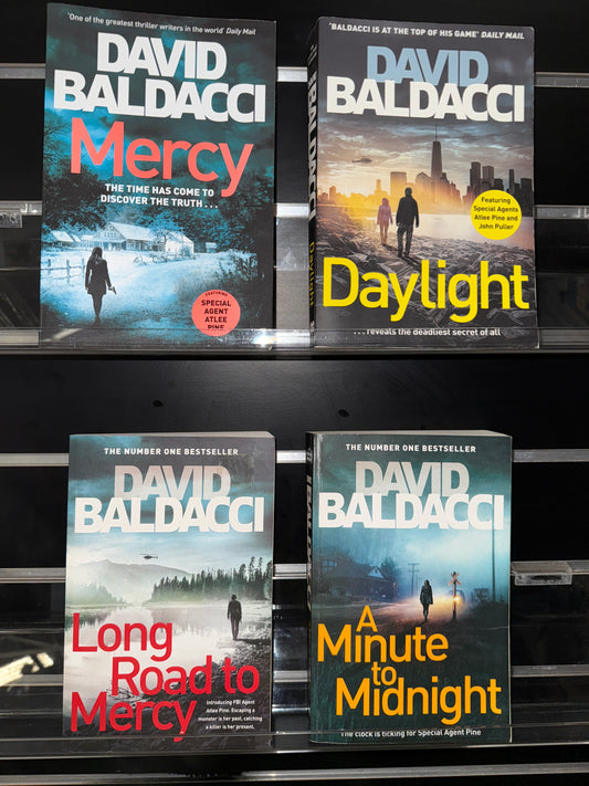 BALDACCI, David - Bundle of 4 -  FULL Atlee Pine series (Min. good condition)