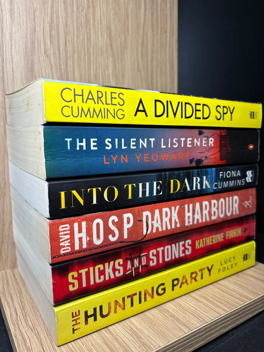 THRILLER Assorted Standalone Titles by various Authors Bundle of 6 (Min. fair condition)
