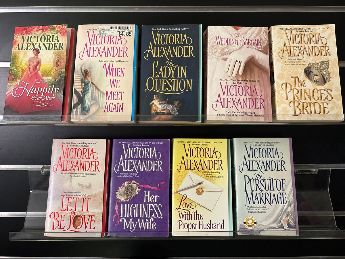 ALEXANDER, Victoria Assorted Standalone Titles Bundle of 9 (Min. fair condition)
