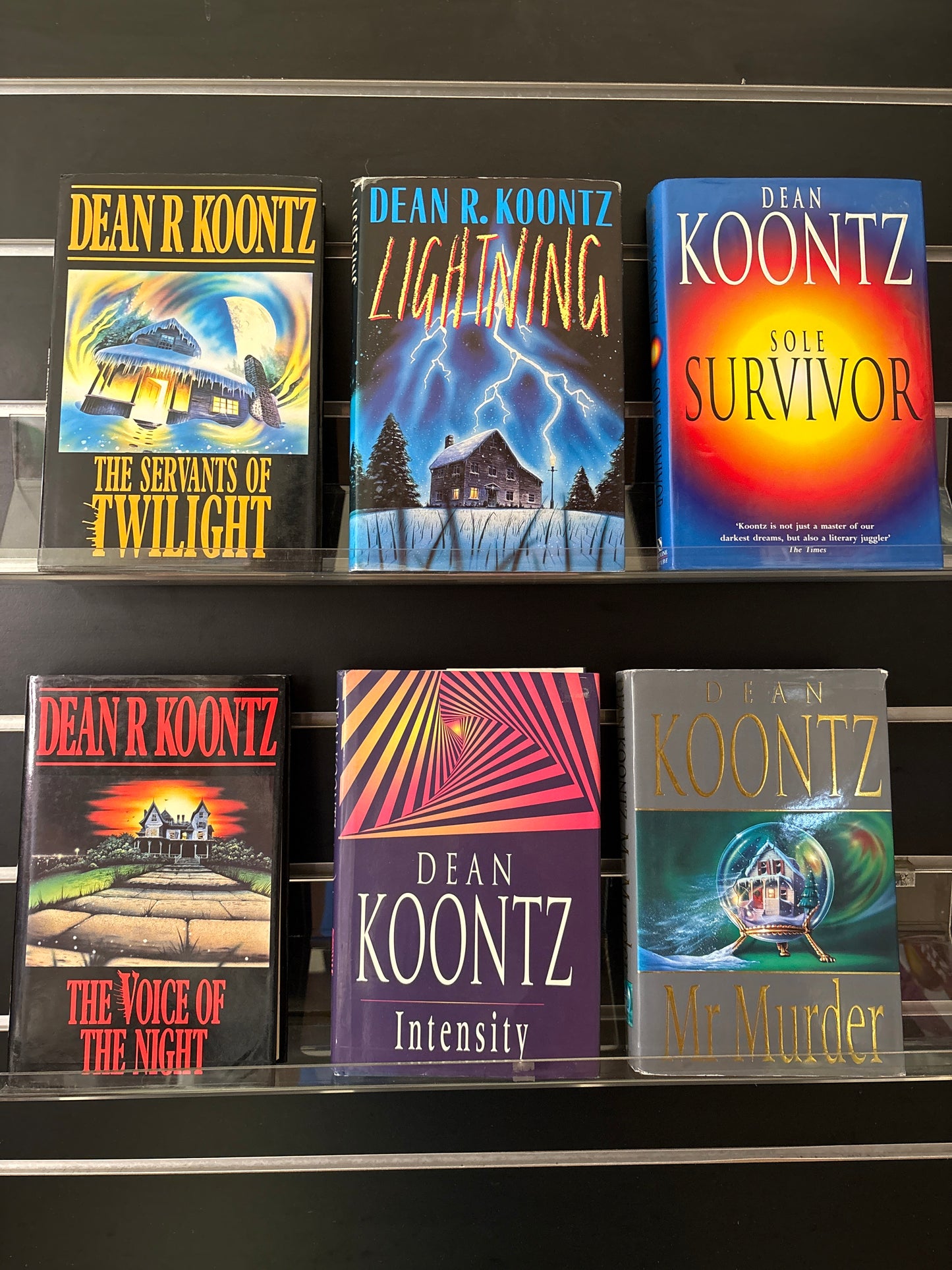 KOONTZ, Dean Assorted Standalone Titles Bundle of 6 (Min. fair condition)