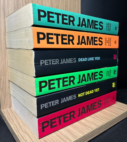 JAMES, Peter 'Roy Grace' Series Assorted Titles Bundle of 6 (min. fair condition)