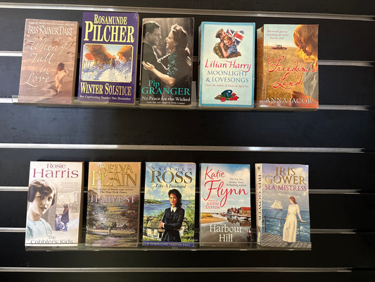 SELECTED Historical Romance/ Saga Titles - Bundle of 10 - Assorted Authors/ Series (Min. fair Condition)