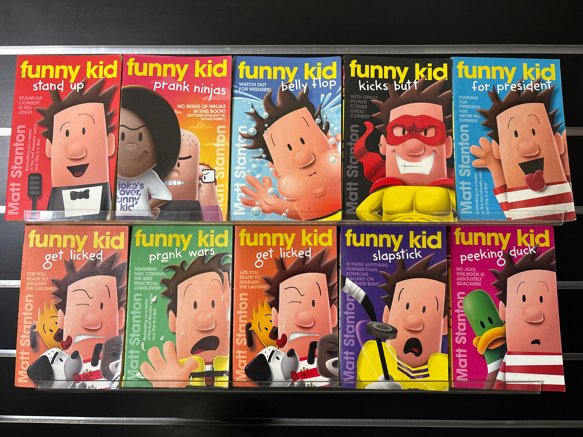 STANTON, Matt 'Funny Kid' Assorted Standalone Titles Bundle of 10 (Min. good condition)