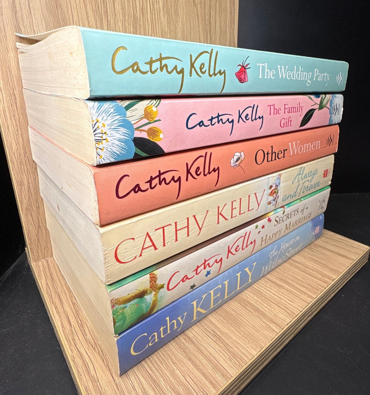 KELLY, Cathy Assorted Titles Bundle of 6 (Min. fair condition)