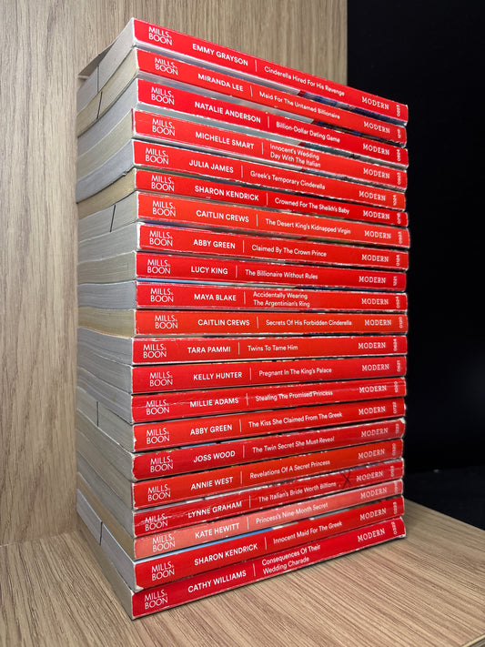 MILLS + BOON Modern Assorted Standalone Titles Bundle of 21 (Min. good condition)