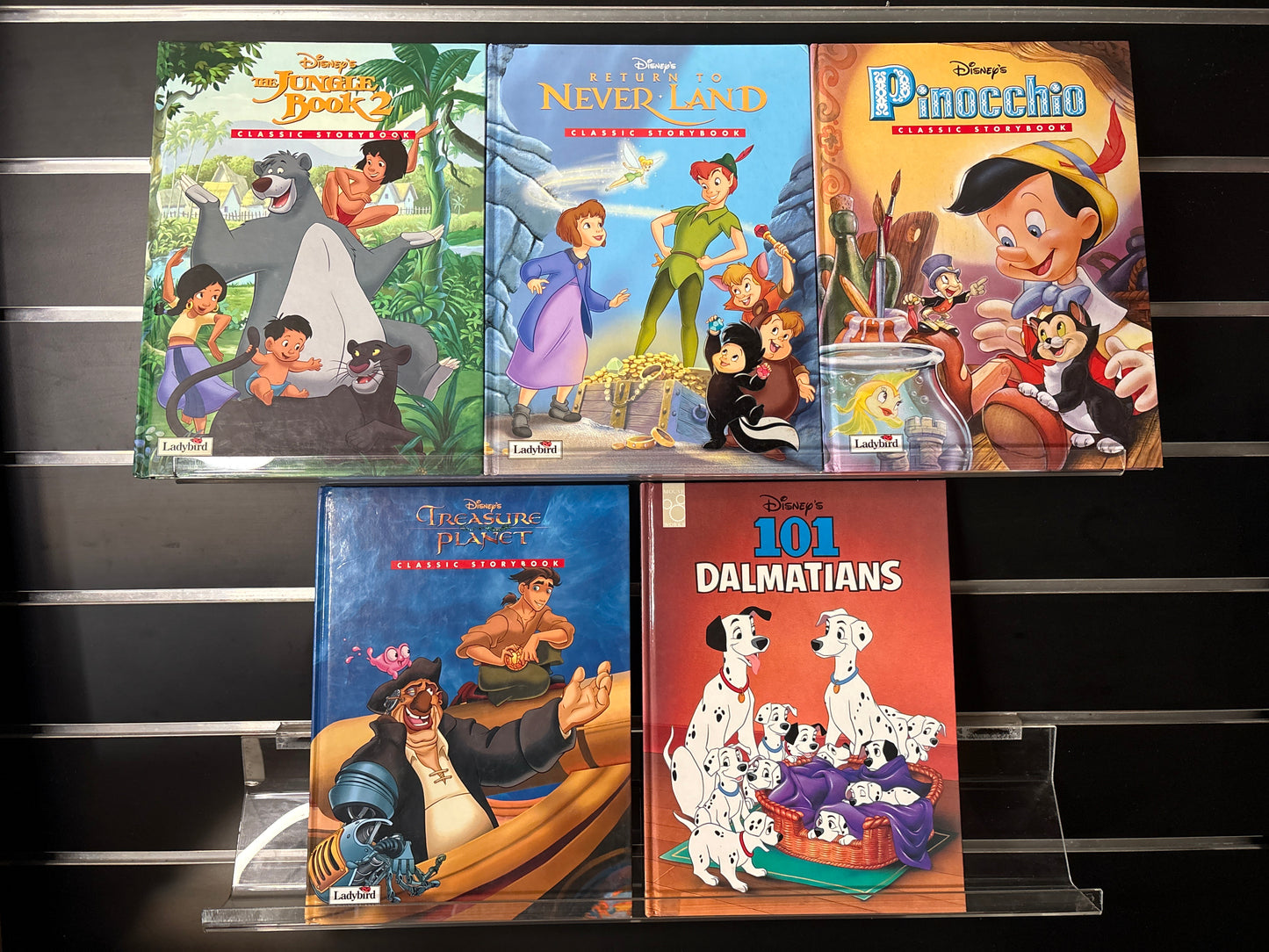 DISNEY STORYBOOKS Assorted Titles Bundle of 5 (Min. Good condition)