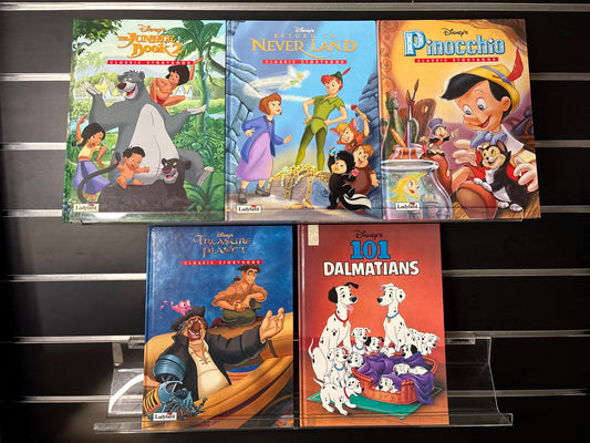 DISNEY STORYBOOKS Assorted Titles Bundle of 5 (Min. Good condition)