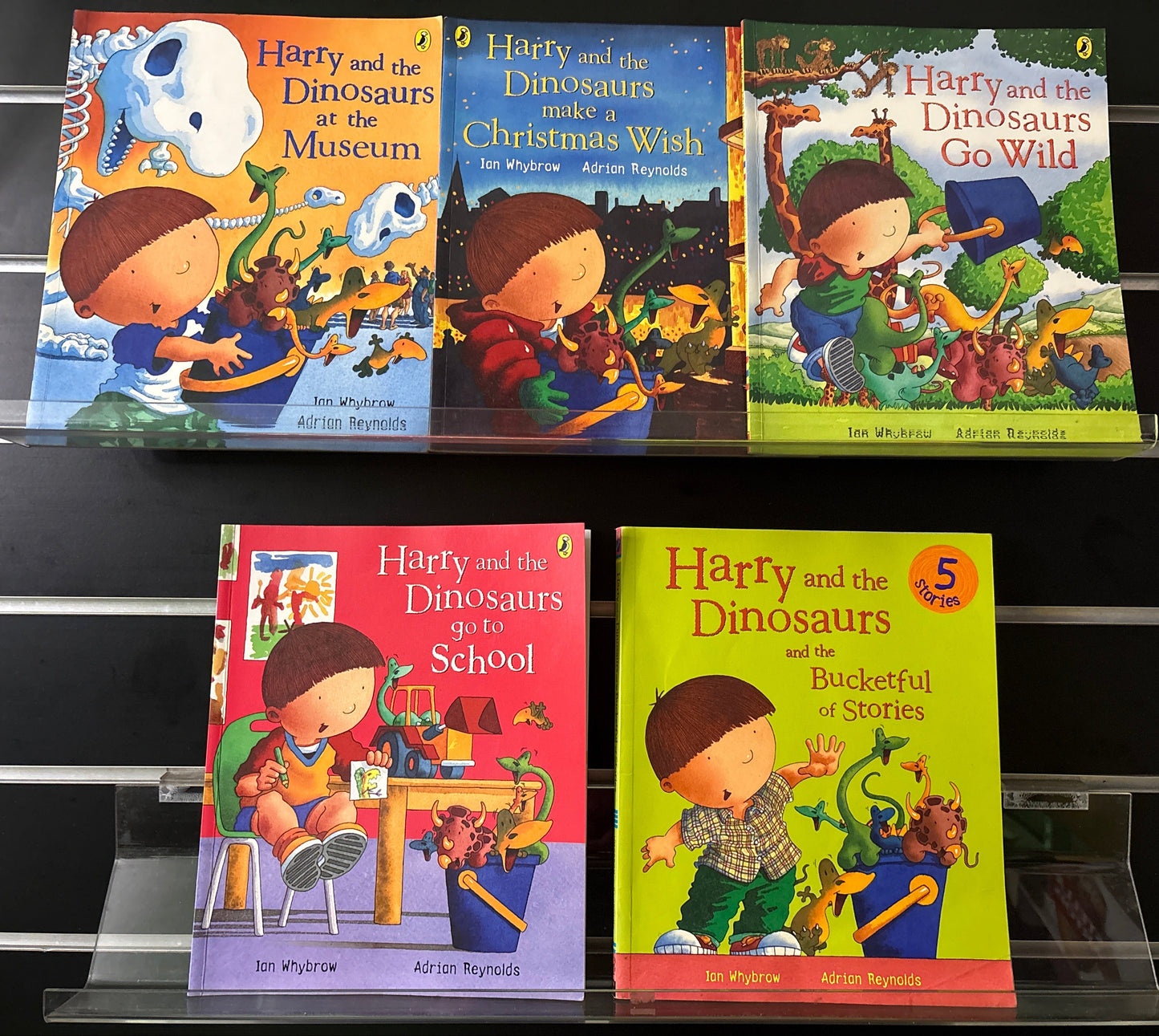 'Harry and The Dinosaurs' Series Assorted Titles Bundle of 5 (Min. good condition)