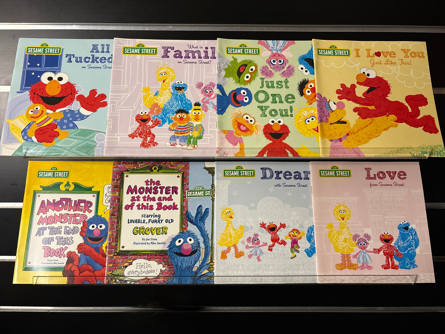 SESAME STREET Assorted Standalone Titles Bundle of 8 (Min. good condition)
