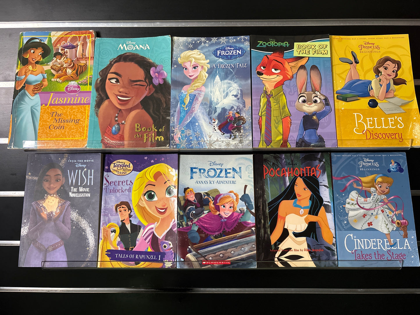 DISNEY Assorted Standalone Titles Bundle of 10 (Min. fair condition)