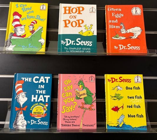 DR SEUSS - Bundle of 6 Assorted Titles (Min. good condition)