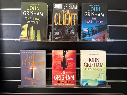 GRISHAM, John - Bundle of 6 - Assorted Standalone Titles (Min. good condition)