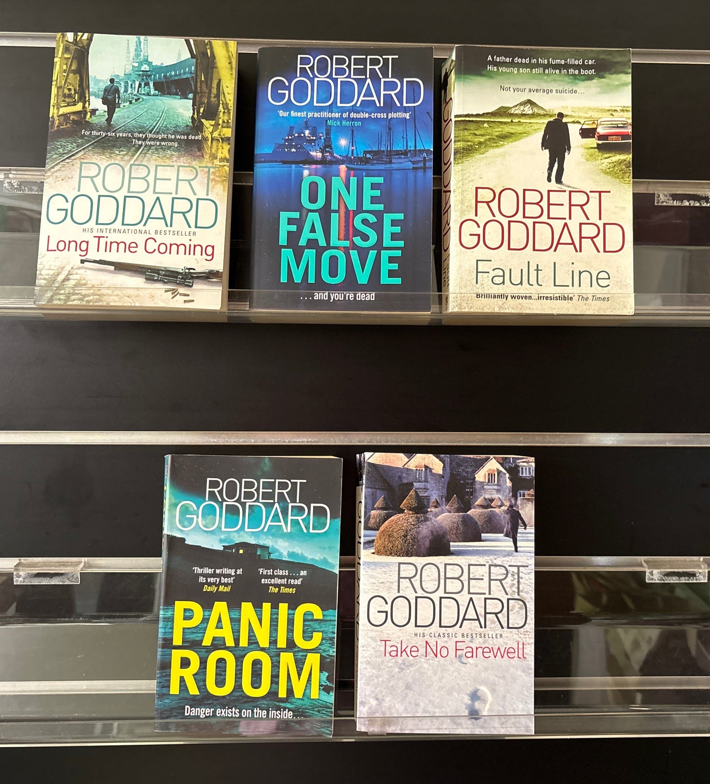 GODDARD, Robert Assorted Standalone Titles Bundle of 5 (Min. fair condition)
