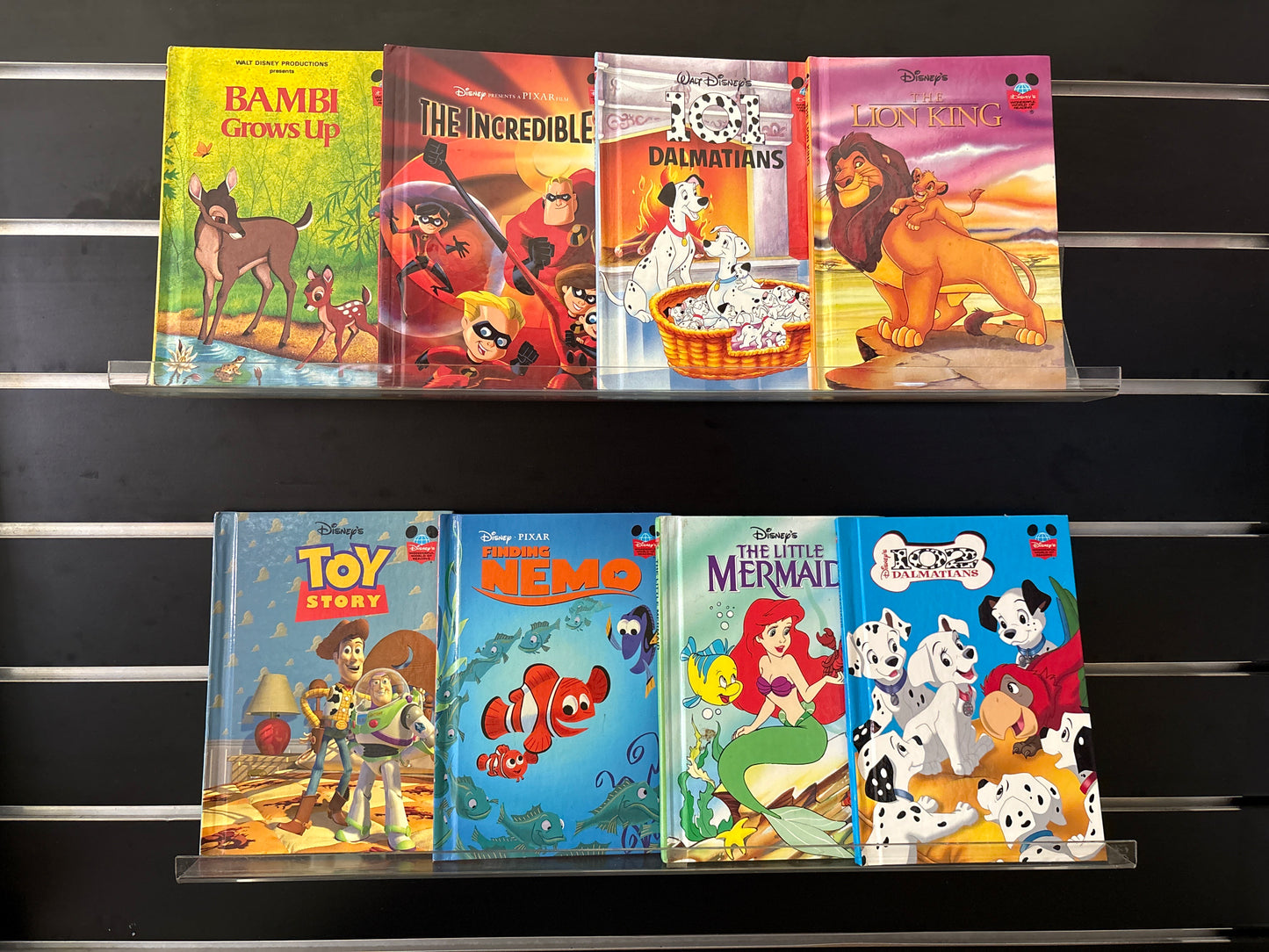 WALT DISNEY 'Wonderful World of Reading' Series Standalone Titles Bundle of 7 (Min. fair condition)