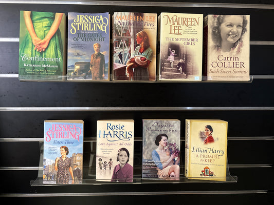 SELECTED Historical Romance/ Saga Titles - Bundle of 9 - Assorted Authors/ Series (Min. fair Condition)