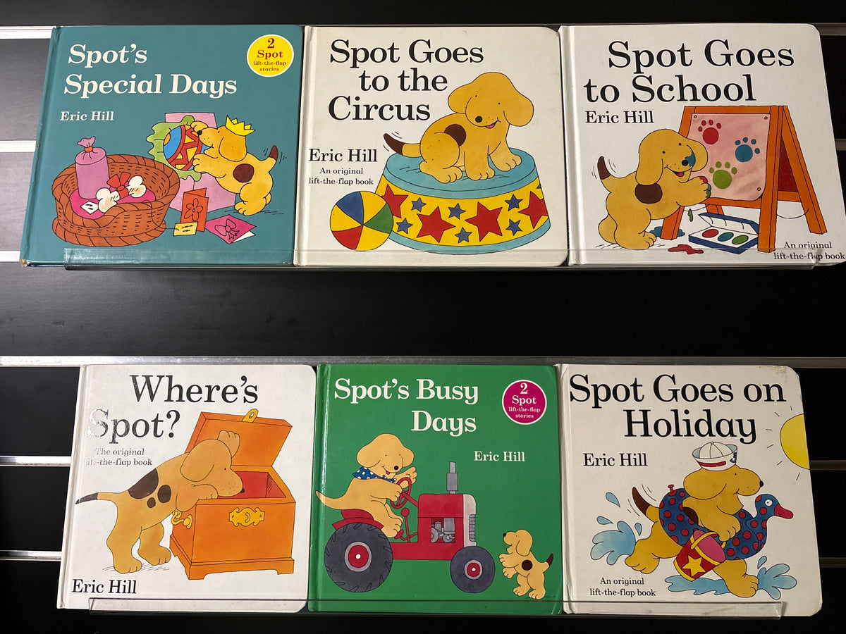 HILL, Eric 'Spot' Assorted Standalone Titles Bundle of 6 (Min. fair condition)