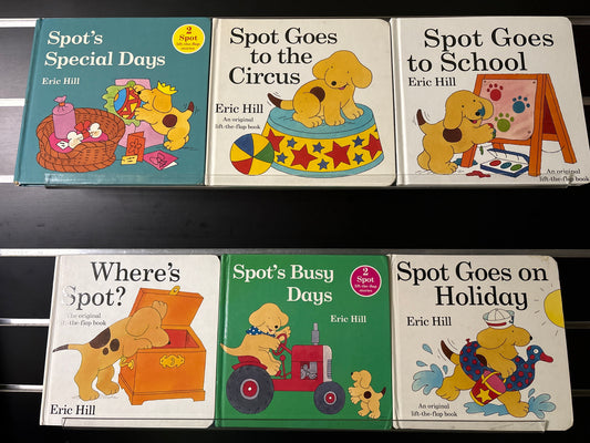 HILL, Eric 'Spot' Assorted Standalone Titles Bundle of 6 (Min. fair condition)