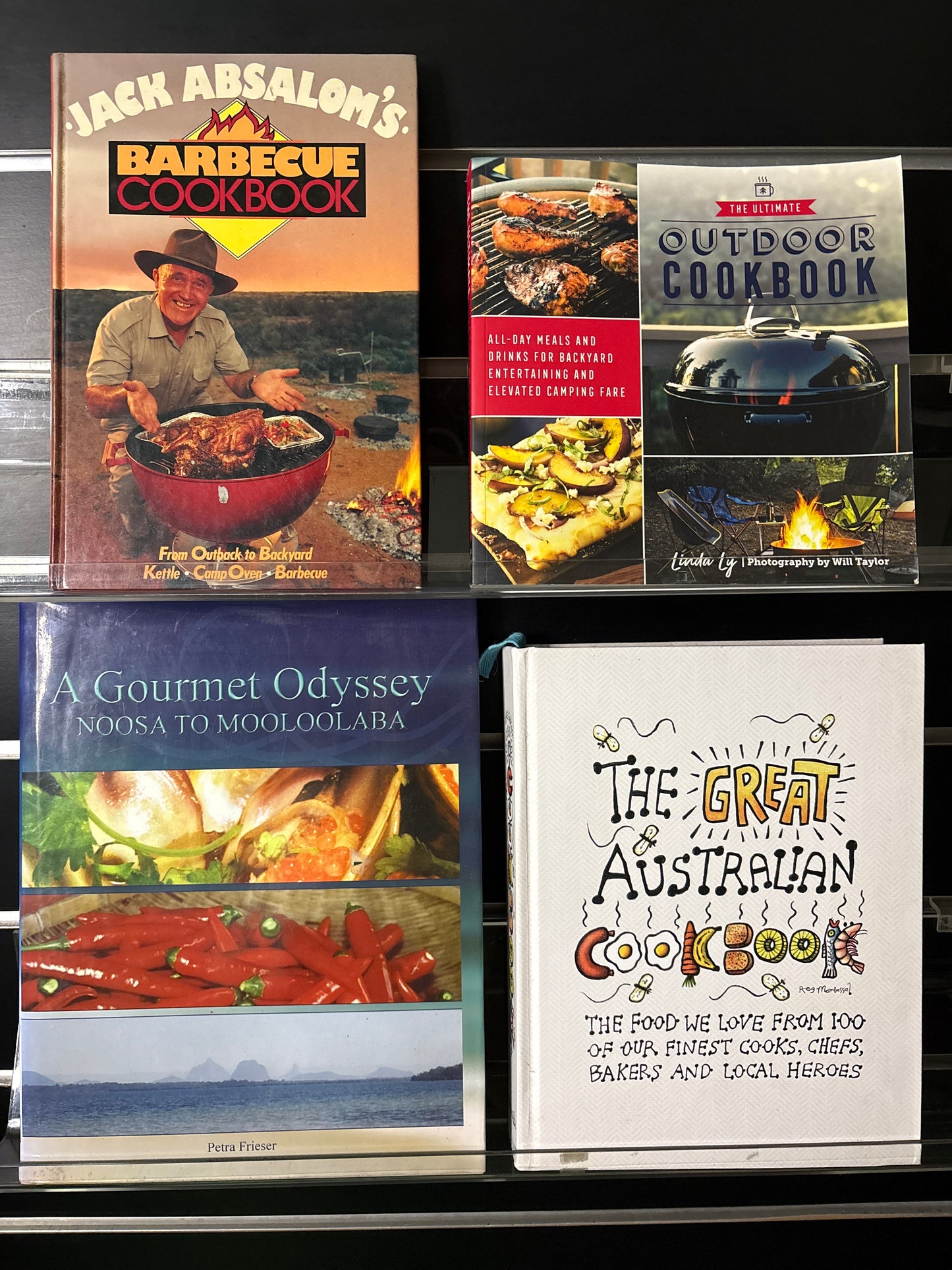 COOKBOOKS Assorted Australasian Titles Bundle of 4 (Min. fair condition)