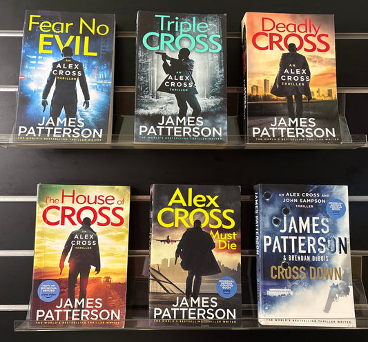 PATTERSON, James 'Alex Cross' Series Bundle of 6 Assorted Titles (Min. good condition)