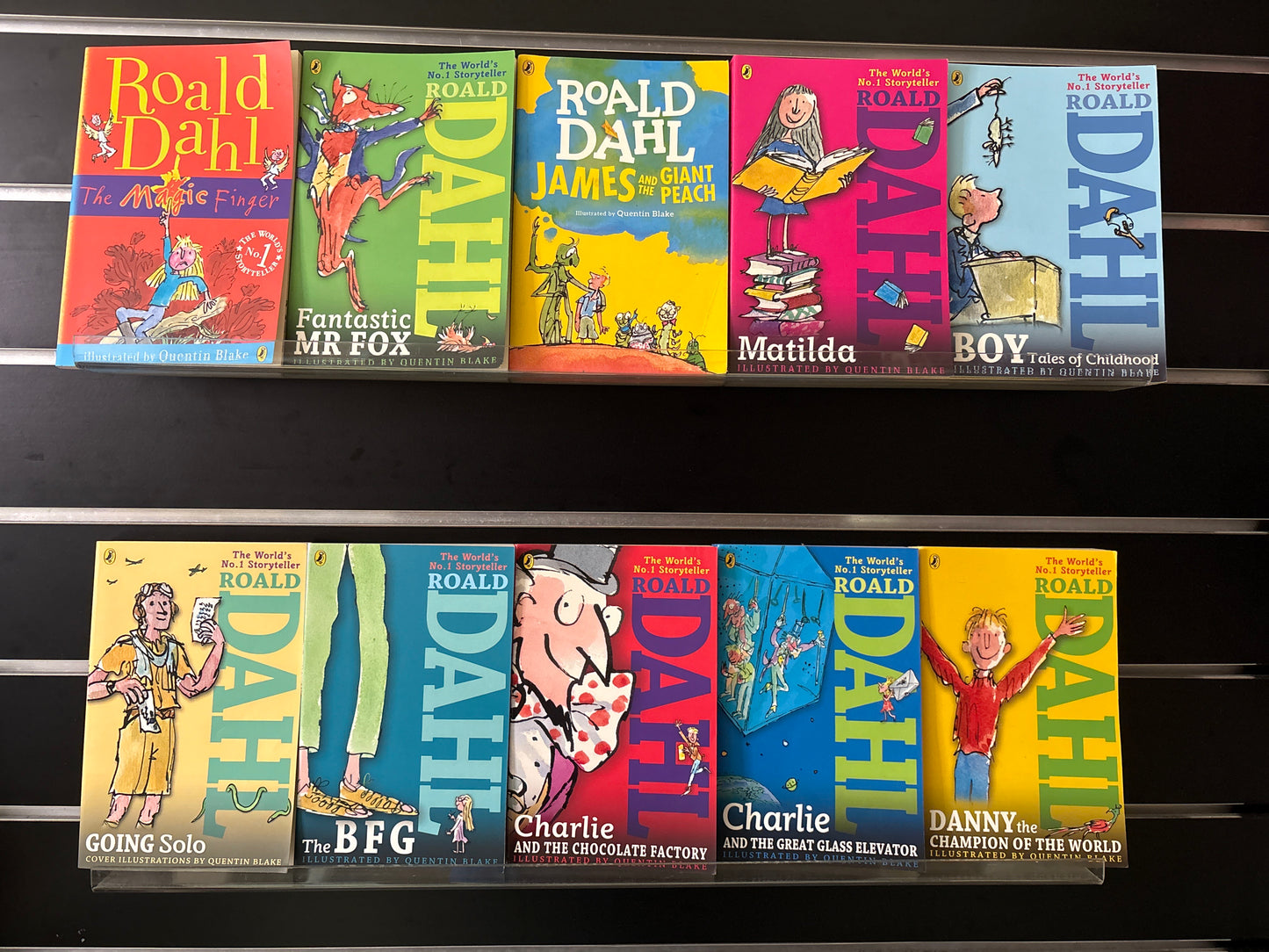 DAHL, Roald Assorted Standalone Titles Bundle of 10 (Min. good condition)