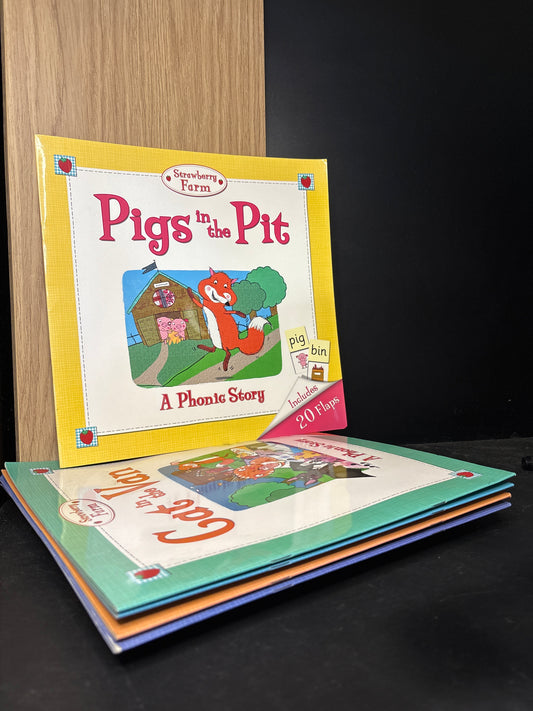 STRAWBERRY FARM 'A Phonic Story' Series Assorted Standalone Titles Bundle of 5 (Min. good condition)