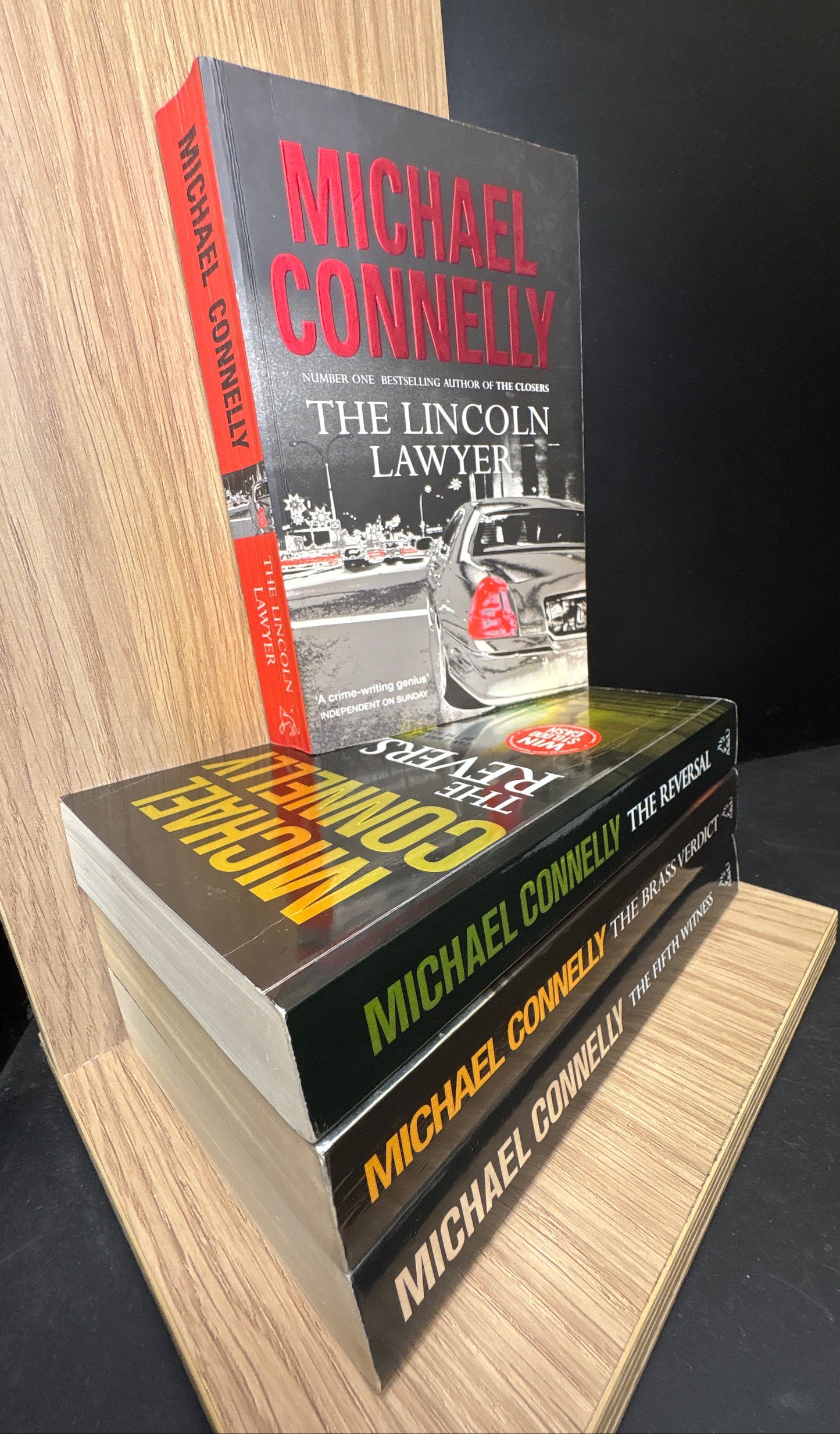 CONNELLY, Michael: 'Lincoln Lawyer' Series Books 1-4 (Min. fair condition)